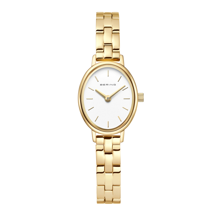 Bering Classic 24x20 mm dameur 11020-734 i guldfarvet stål