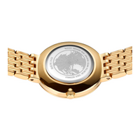 Bagside af Bering Classic 26 mm model 19126-734 i rustfrit stål med safirglas
