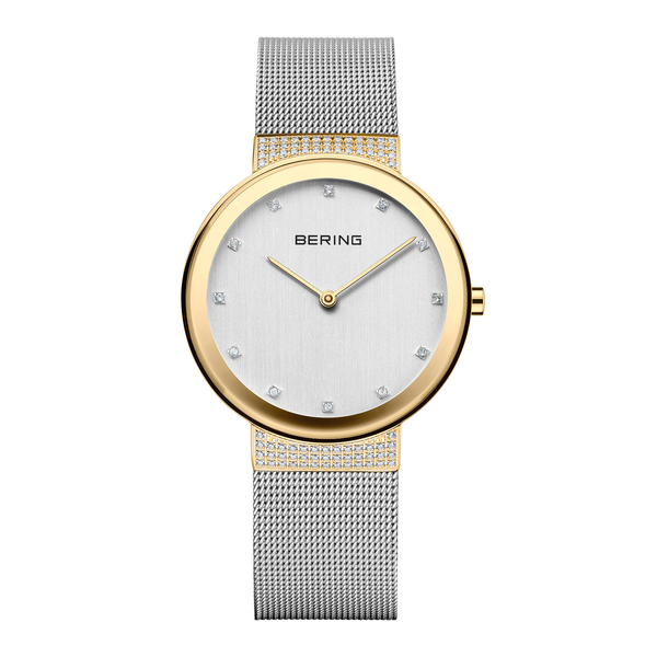Bering Classic 10135-0105 med safirglas og elegant tofarvet look