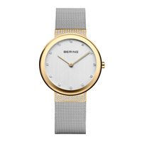 Bering Classic 10135-0105 med safirglas og elegant tofarvet look