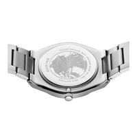 Bagside af Bering Classic 40 mm model 17639-708 med stållænke