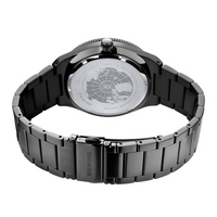 Bering 14443-779 herreur med sort stållænke og moderne sportsdesign