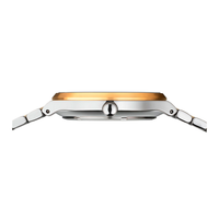 Sideprofil af Bering Solar 14439-718 med slank urkasse i titanium