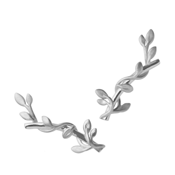 byBiehl Jungle Ivy ørestikker i sølv