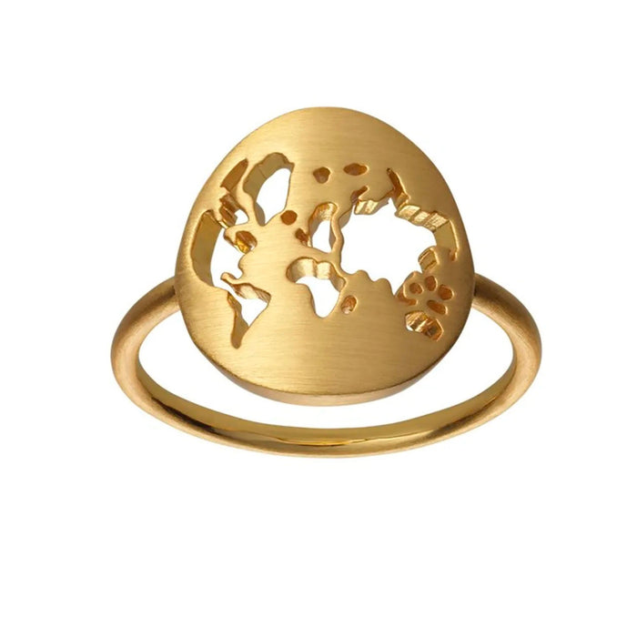 byBiehl Beautiful World ring i forgyldt