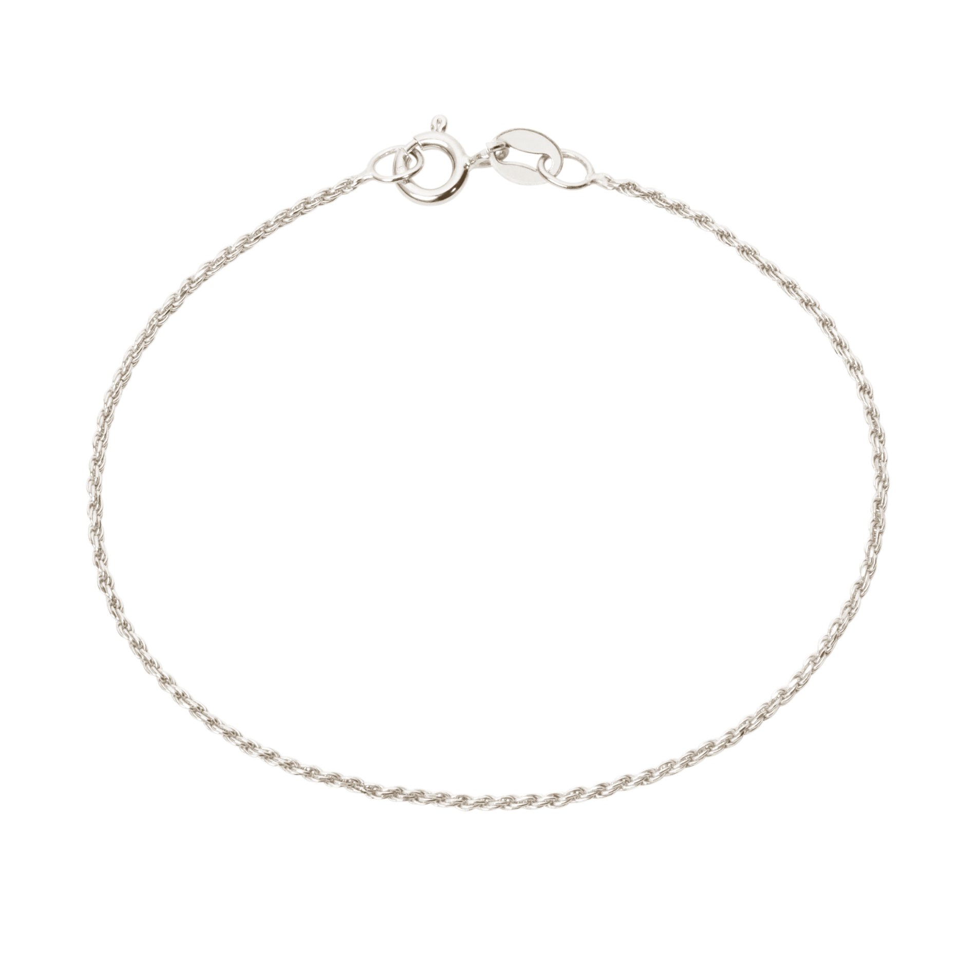 Camille Brinch Small Twisted Sparkly armbånd i 925 sterlingsølv