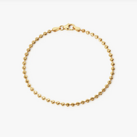 Camille Brinch Textured Dots armbånd i forgyldt 925 sterlingsølv