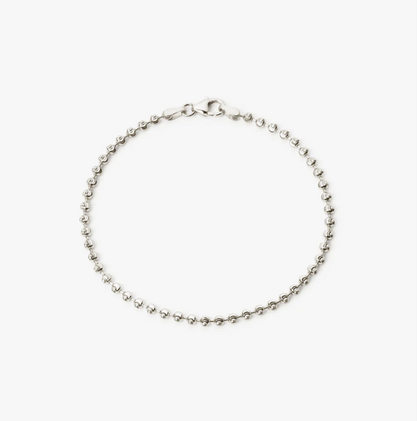 Camille Brinch Textured Dots armbånd i 925 sterlingsølv