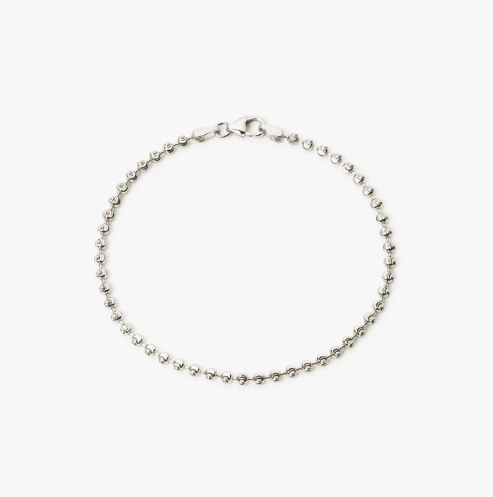 Camille Brinch Textured Dots armbånd i 925 sterlingsølv