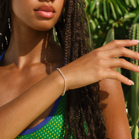 Camille Brinch armbånd i sølv stylet i et elegant look