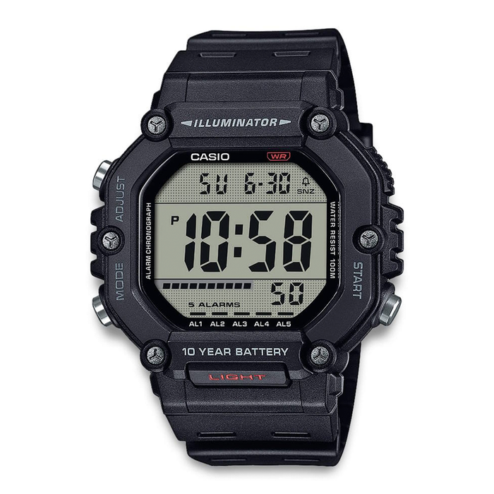 Casio AE-1600H-1AVEF med stort digitalt display
