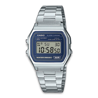 Casio Vintage A158WEA-2EF digitalur med blå skive