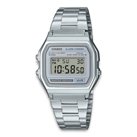 Casio Vintage A158WEA-7EF digitalur med stållænke