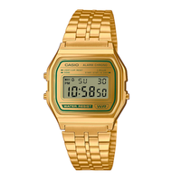 Casio Vintage A158WEGV-9AEF digitalur i guldfarvet design