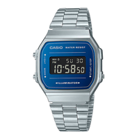 Casio A168WEM-2BEF digitalur med stållænke
