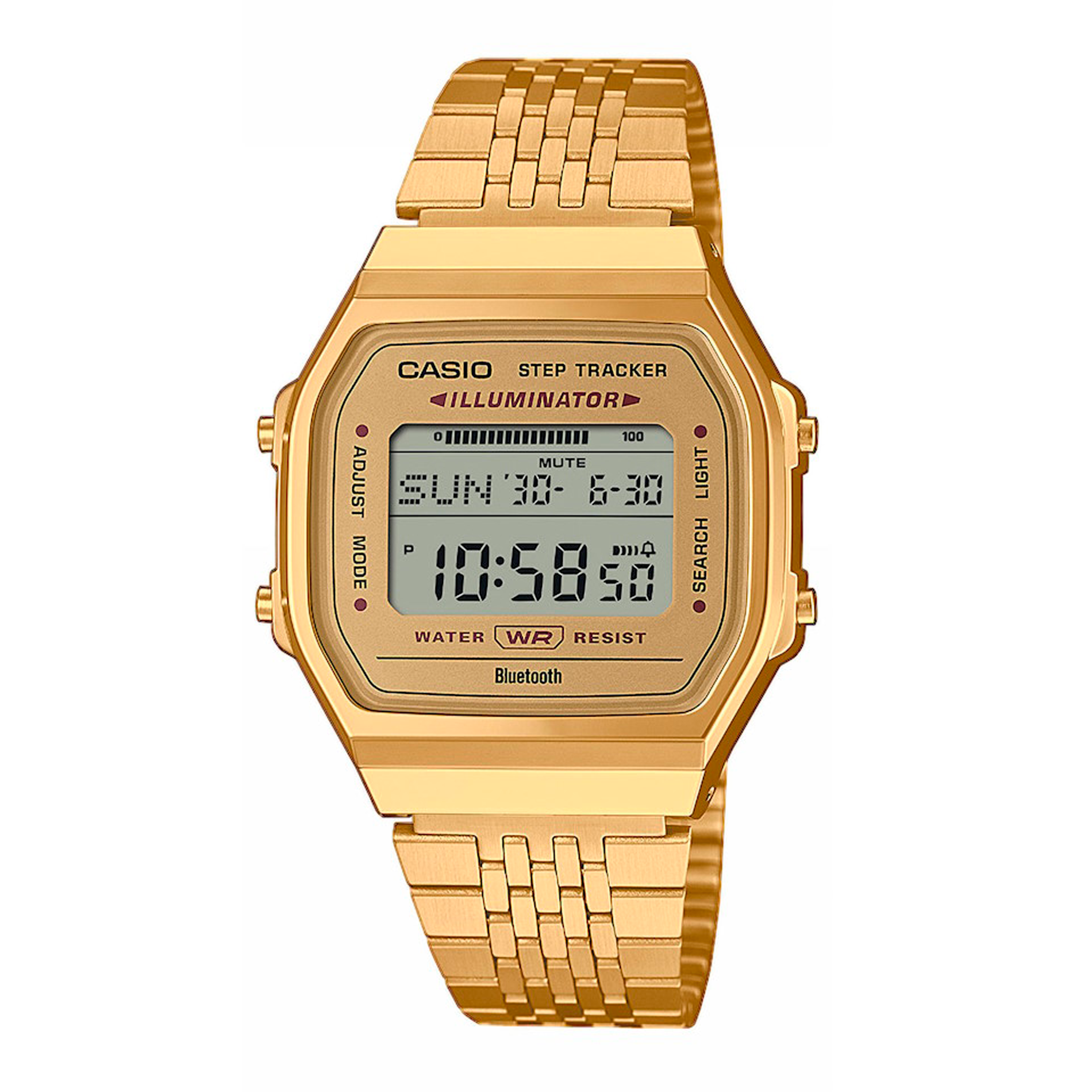 Casio ABL-100WEG-9AEF med Bluetooth og skridttæller