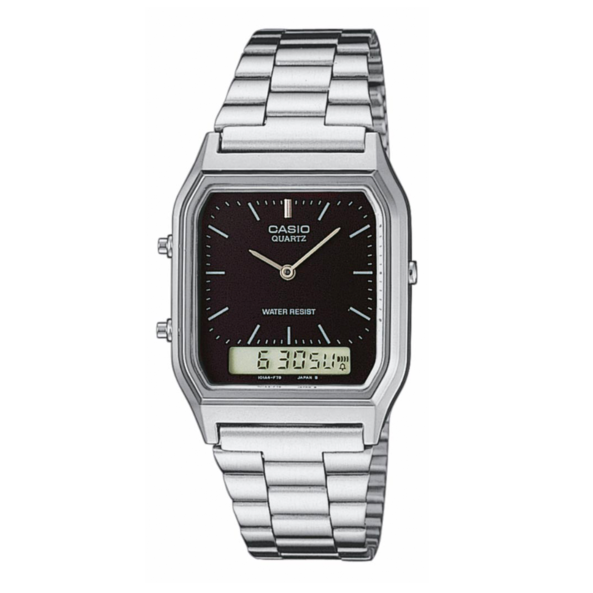 Casio Vintage AQ-230A-1DMQYES analogt og digitalt ur
