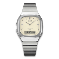 Casio Vintage AQ-240E-7A2EF med cremefarvet urskive