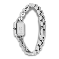 Bagside af Daniel Wellington Quadro Mini 3-Link ADW00100844 med rustfri stållænke