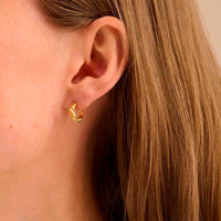 Pernille Corydon Hana Small øreringe, set på model