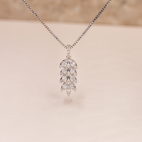 Empress vedhæng i 18 kt. hvidguld med 0,66 ct. diamanter