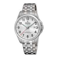 Festina Titanium herreur F20696/1 med sølvfarvet urskive.