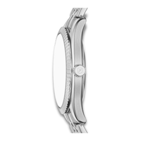 Sideprofil af Fossil Campbell FS6139 i rustfrit stål