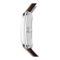 Sideprofil af Fossil Carraway FS6110 i rustfrit stål