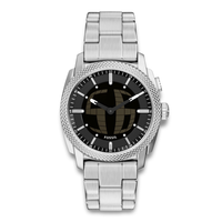 Fossil Machine Big Tic herreur 41 mm FS6155 i rustfrit stål med sort urskive