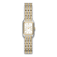 Fossil Raquel dameur 18 mm ES5468 med bicolor stållænke og rektangulær urskive