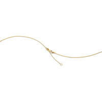 Georg Jensen Fusion halskæde med karabinlås i 18 kt guld