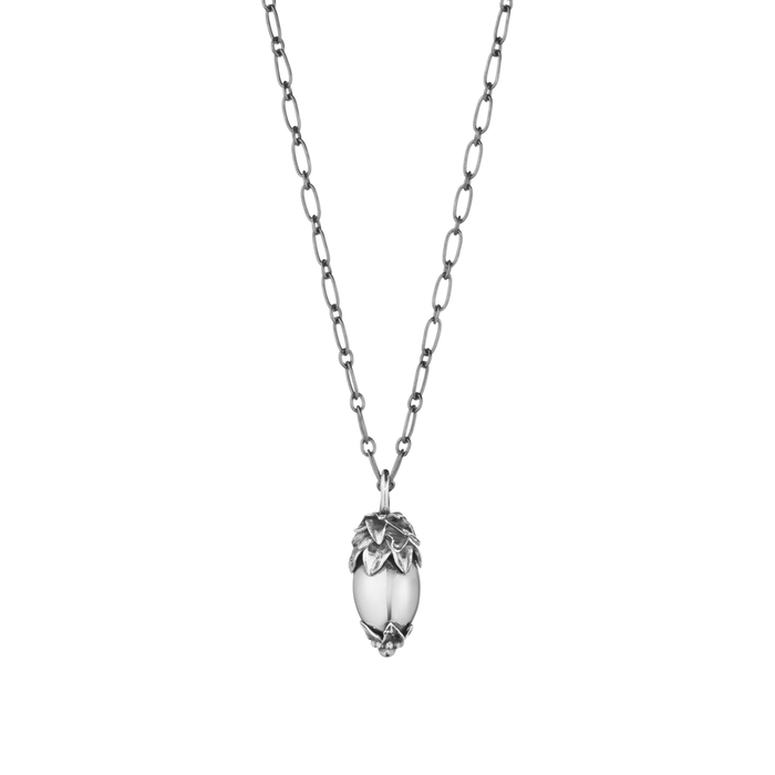 Georg Jensen Heritage 2026 vedhæng i oxideret sterlingsølv