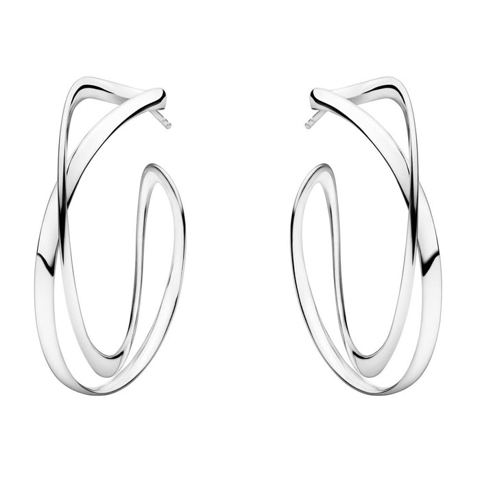 Georg Jensen Infinity øreringe i sølv