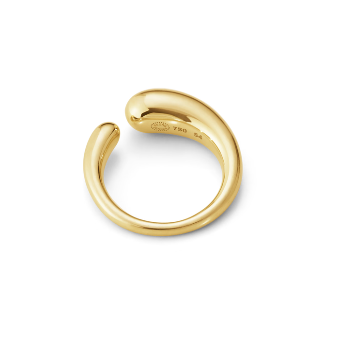 Georg Jensen Mercy lille ring i 18 karat guld med indvendigt stempel