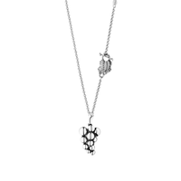 Georg Jensen Moonlight Grapes halskæde i 925 sterlingsølv med drueformet vedhæng