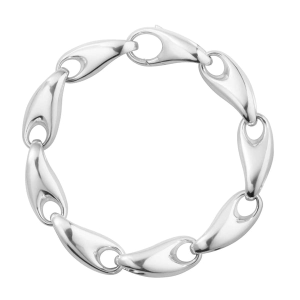 Georg Jensen Reflect Link stort armbånd i sterlingsølv
