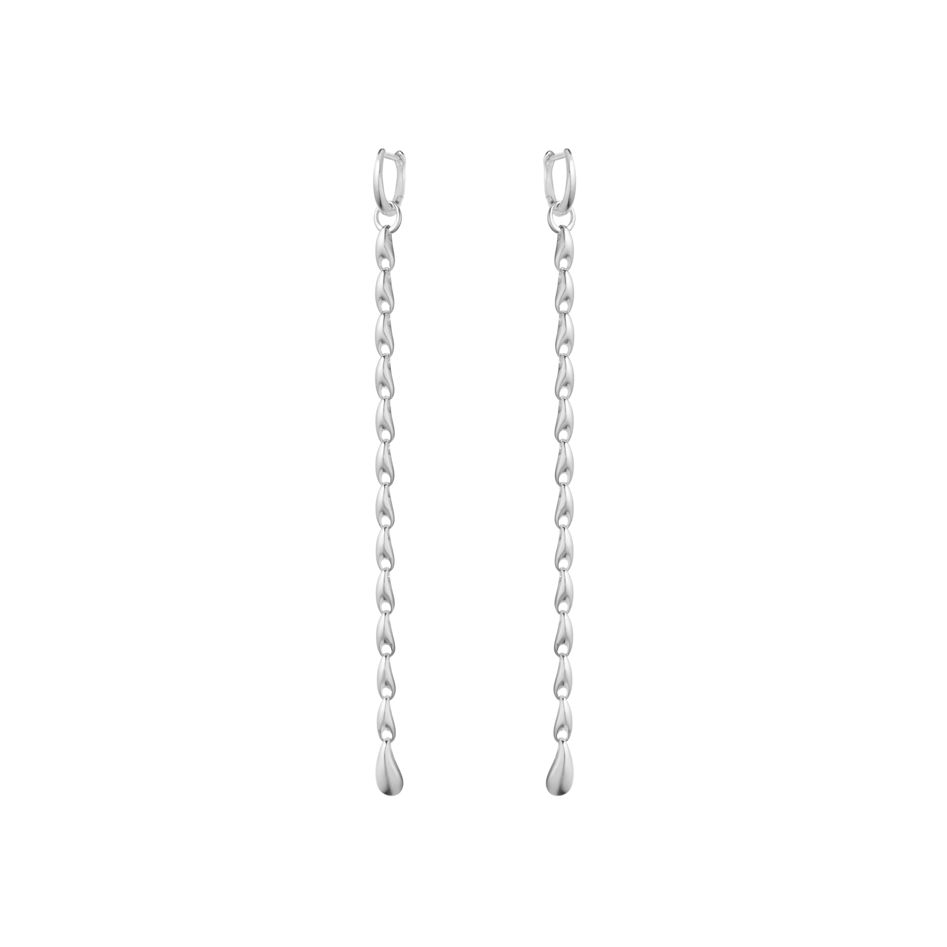 Georg Jensen Reflect lange øreringe i 925 sterlingsølv