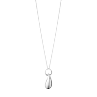 Georg Jensen Reflect vedhæng i 925 sterlingsølv med dråbeformet design