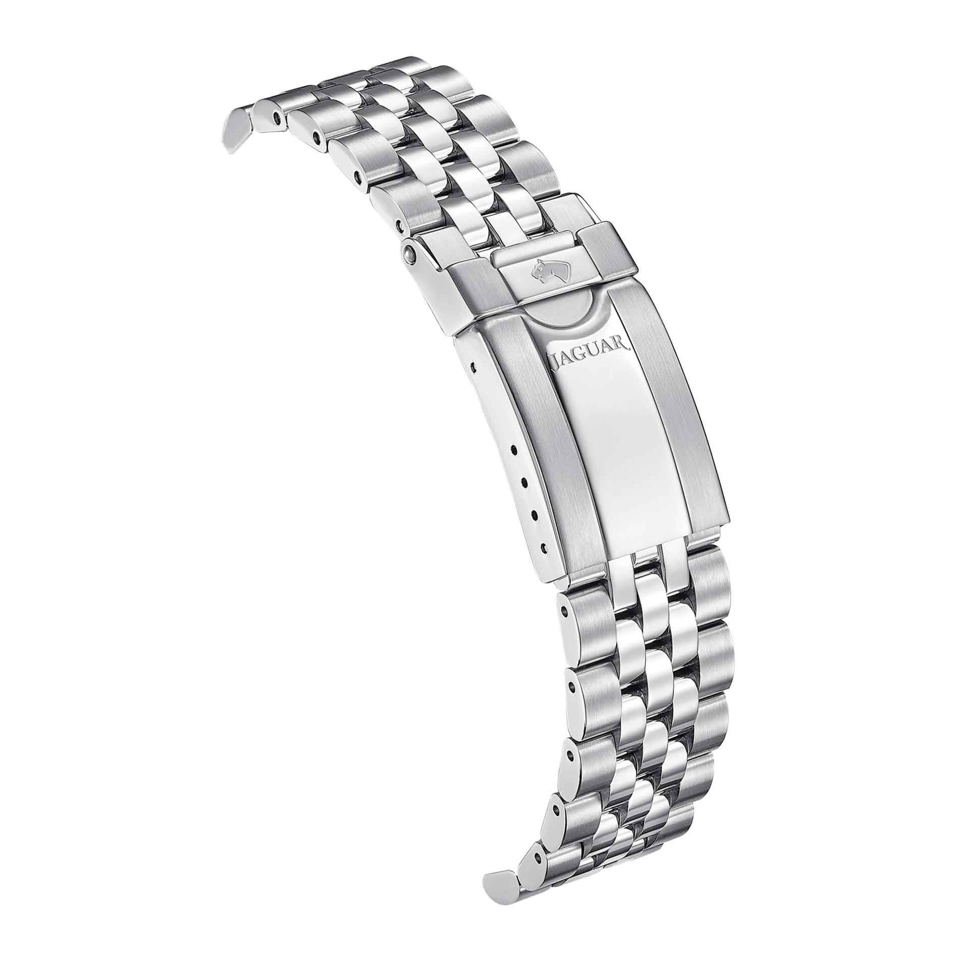 Stållænke med foldelås på Jaguar Diver Ceramic J1054/2