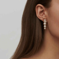 Perlevedhæng i 14 karat guld til øreringe fra Julie Sandlau