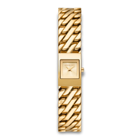Michael Kors Darrington dameur i guldfarvet rustfrit stål.