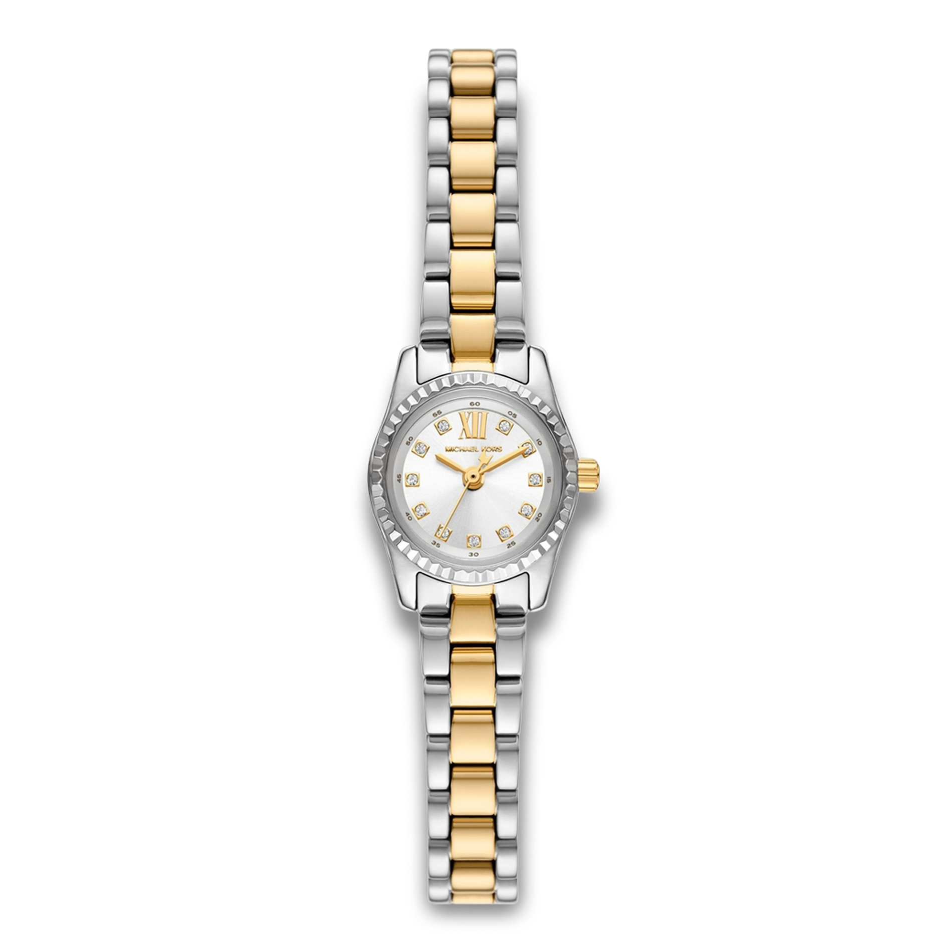 Michael Kors Lexington dameur i tofarvet rustfrit stål.