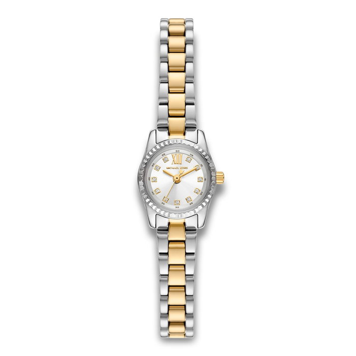 Michael Kors Lexington dameur i tofarvet rustfrit stål.