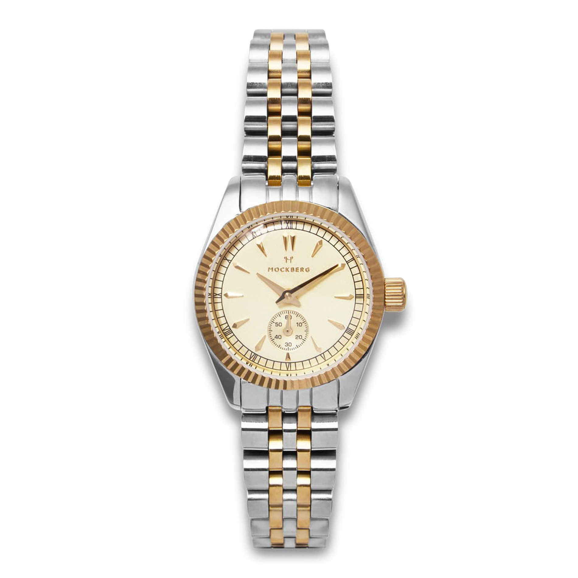 Frontbillede af Mockberg Royal dameur i bicolour stål og guldfarve