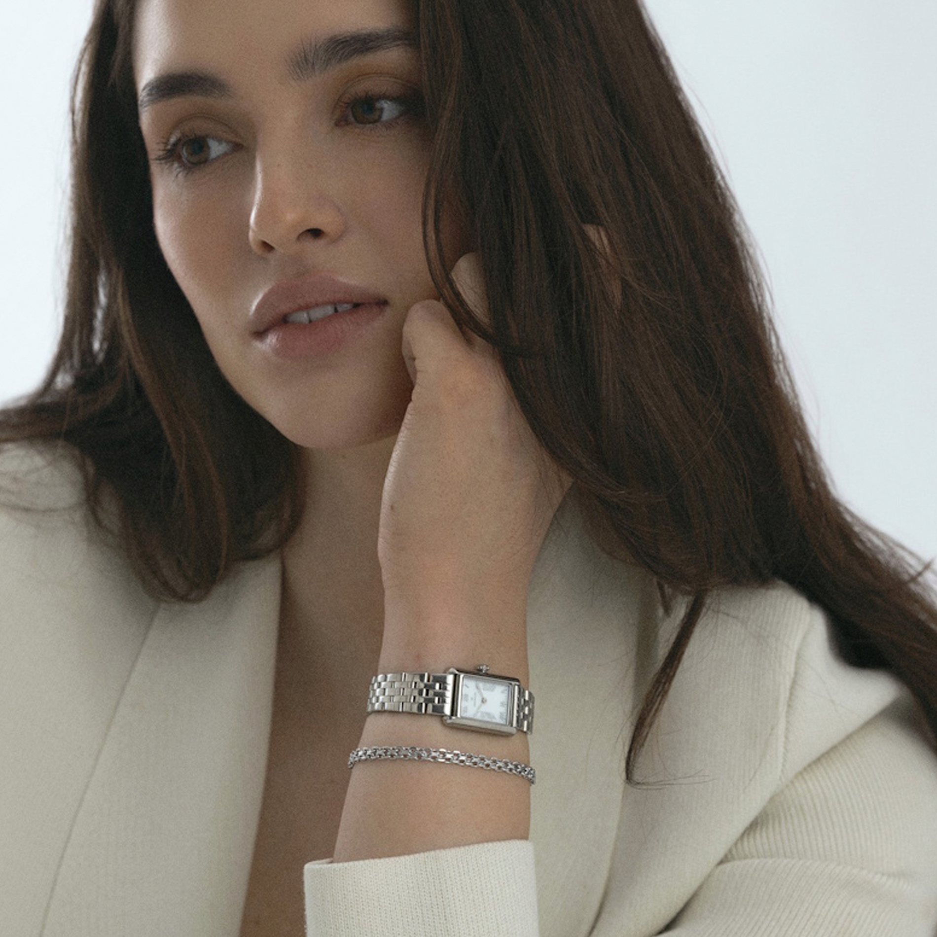 Modelbillede af Mockberg Timeless Darling Combo i sølvfarvet stål