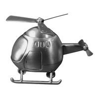 Noa Kids fortinnet sparebøsse formet som en helikopter
