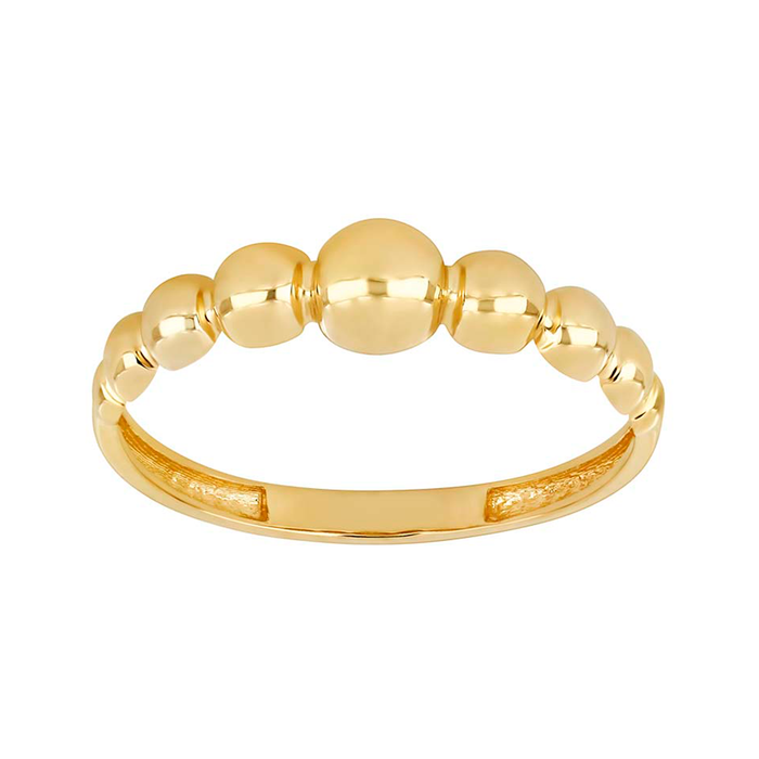 Nordahl Andersen Siersbøl ring med kugler i 8 karat guld