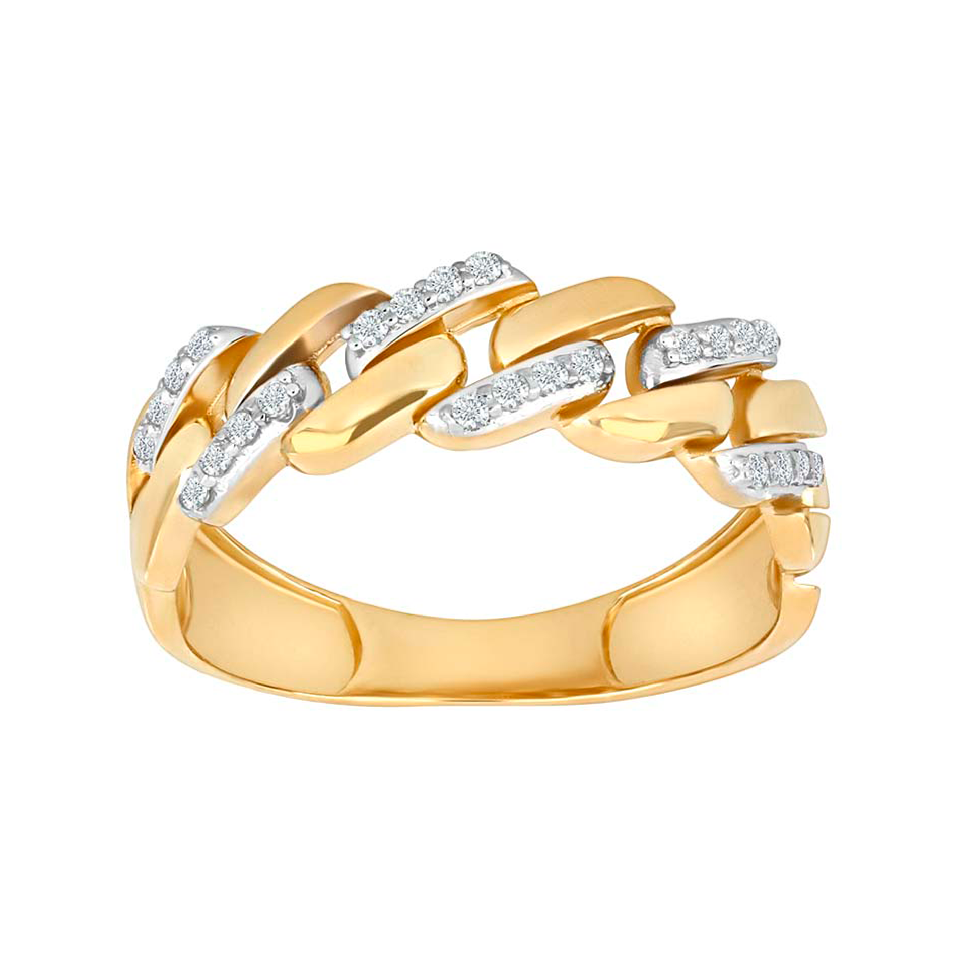 Nordahl Andersen Siersbøl ring med zirkonia i 8 karat guld