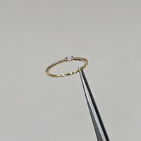 Video af Julia ring i 18 kt. guld med 0,10 ct. diamanter