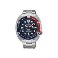 Seiko Prospex PADI automatik dykkerur 45 mm med blå urskive og stållænke